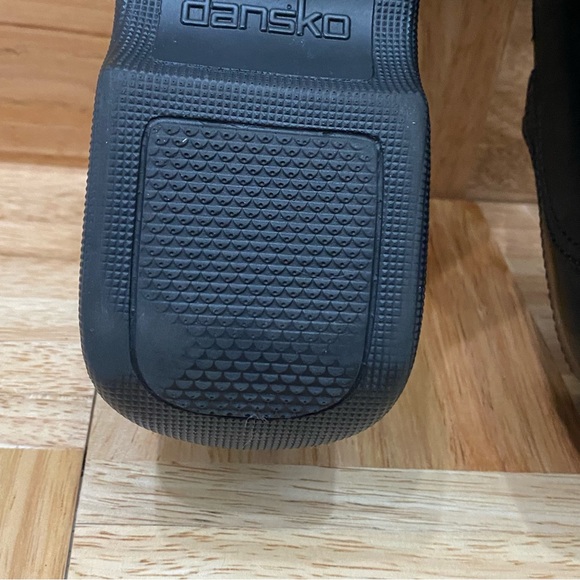 COPY - DANSKO Mary Janes Perforated Butterfly Black Clogs Size 37 US6.5-7 - Picture 9 of 12